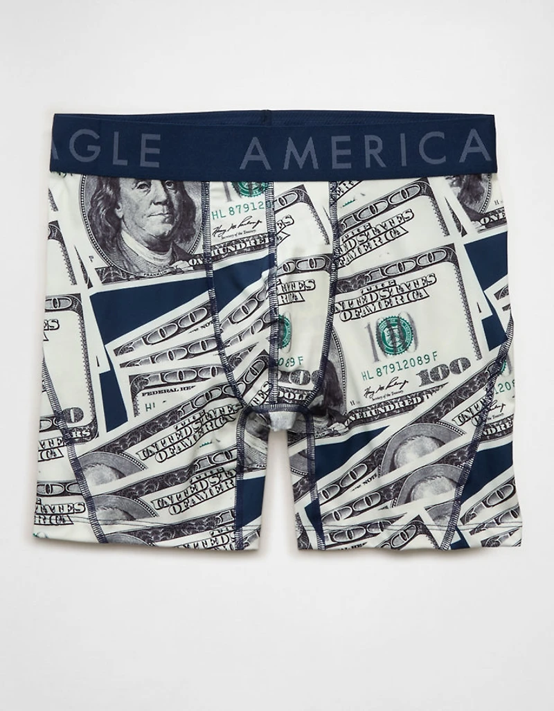 AEO Men's Snoopy Cheers 6" Flex Boxer Brief