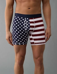 AEO Men's Solid 6" Flex Boxer Brief