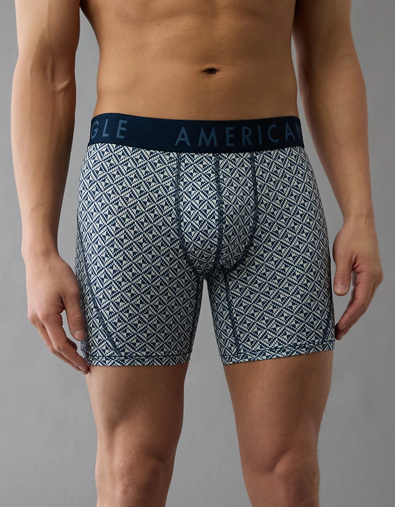 Caleçon boxeur ajusté Flex en tricot de 6 po pour hommes AEO
