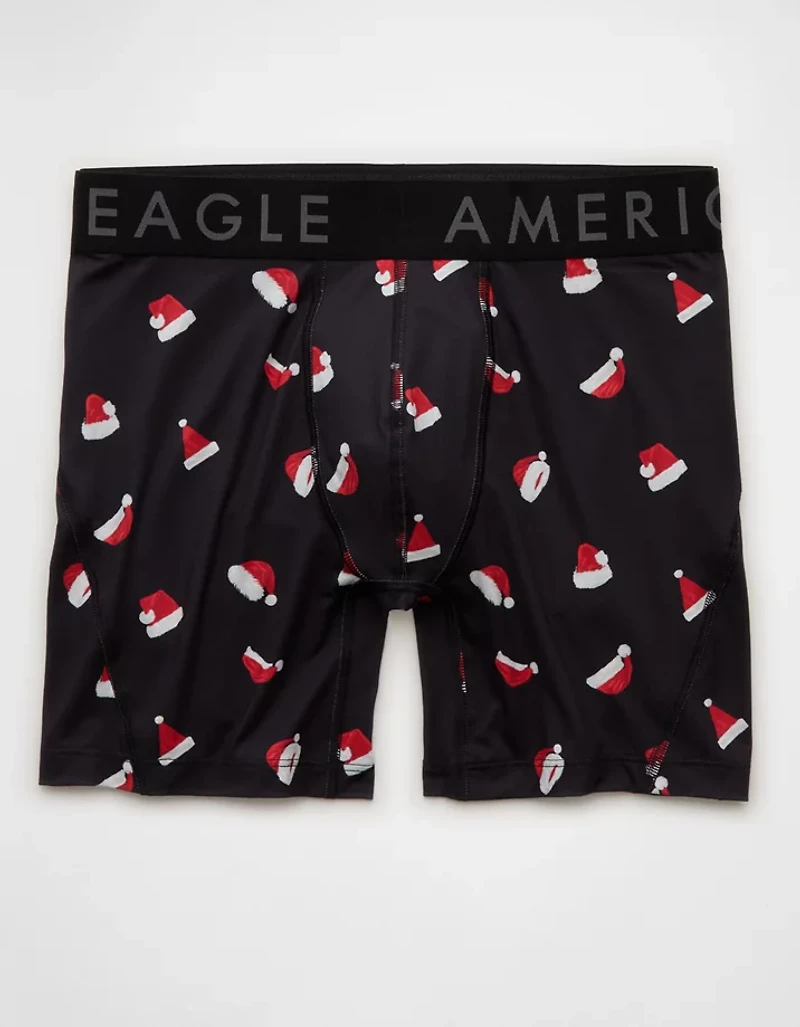 AEO Men's Santa Hat 6" Flex Boxer Brief