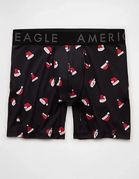 AEO Men's Santa Hat 6" Flex Boxer Brief