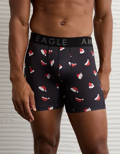 AEO Men's Santa Hat 6" Flex Boxer Brief