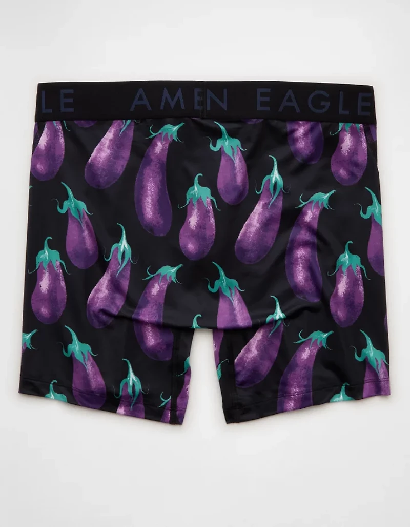 AEO Men's Eggplants 6" Flex Boxer Brief