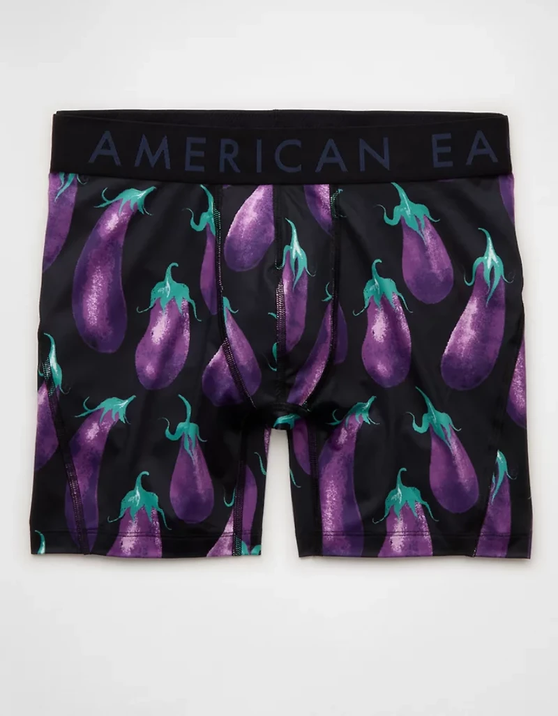 AEO Men's Eggplants 6" Flex Boxer Brief