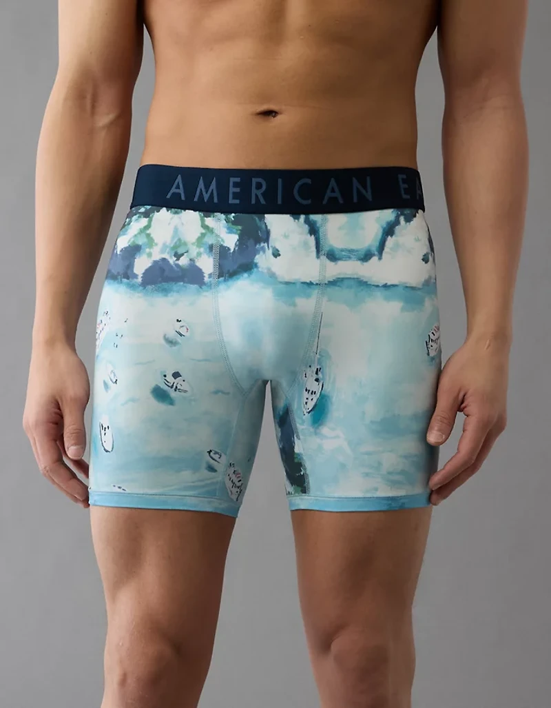 Caleçon boxeur ajusté Flex de 6 po à image Destination pour hommes AEO