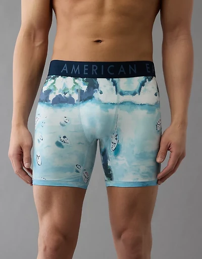 Caleçon boxeur ajusté Flex de 6 po à image Destination pour hommes AEO