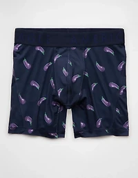 Caleçon boxeur ajusté Flex de 6 po aubergines pour hommes AEO