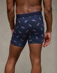 Caleçon boxeur ajusté Flex de 6 po aubergines pour hommes AEO