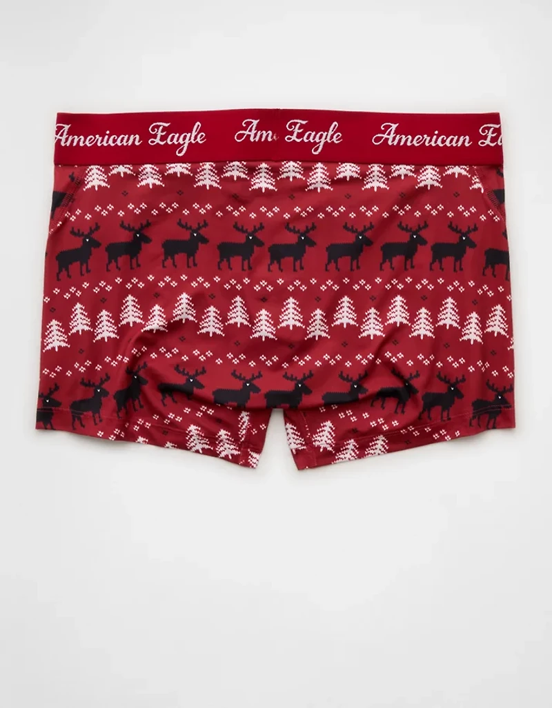 AEO Men's Festive 4" Flex Boxer Brief