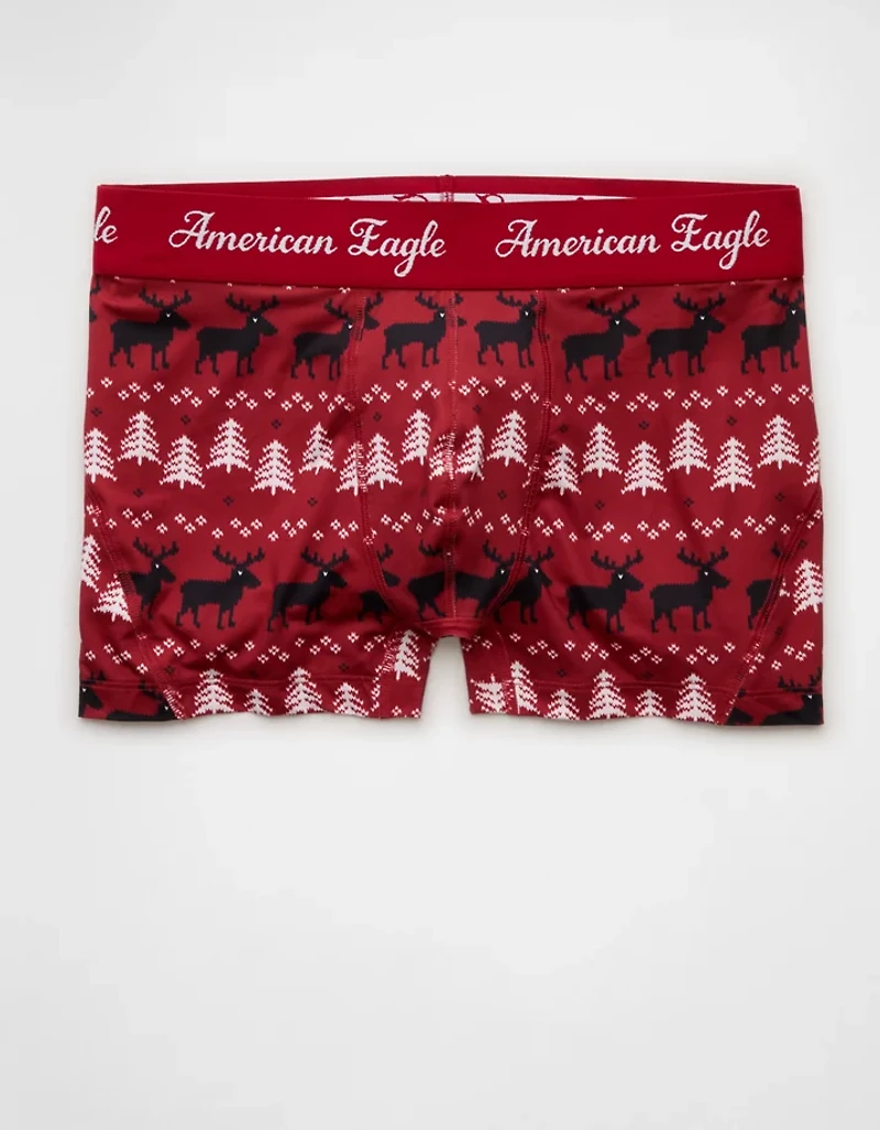 AEO Men's Festive 4" Flex Boxer Brief