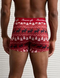 AEO Men's Festive 4" Flex Boxer Brief