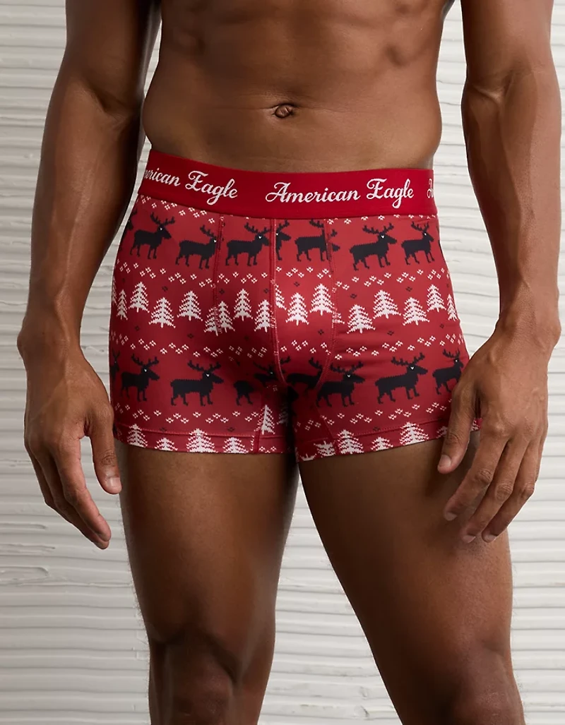 AEO Men's Festive 4" Flex Boxer Brief