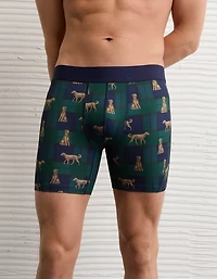 AEO Men's Dog Print 6" Flex Boxer Brief