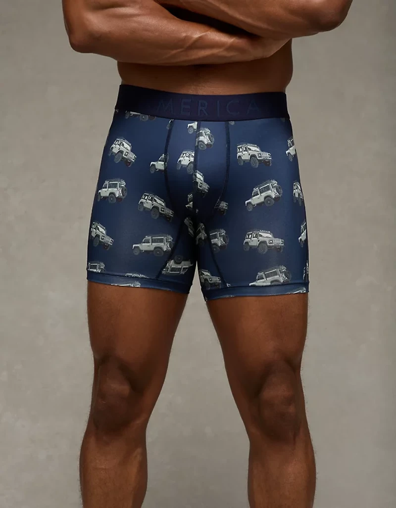 AEO Men's Cars X-Ray 6" Flex Boxer Brief