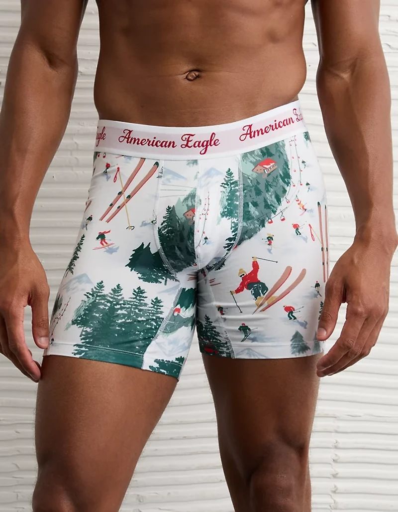 AEO Men's Après Ski 6" Flex Boxer Brief