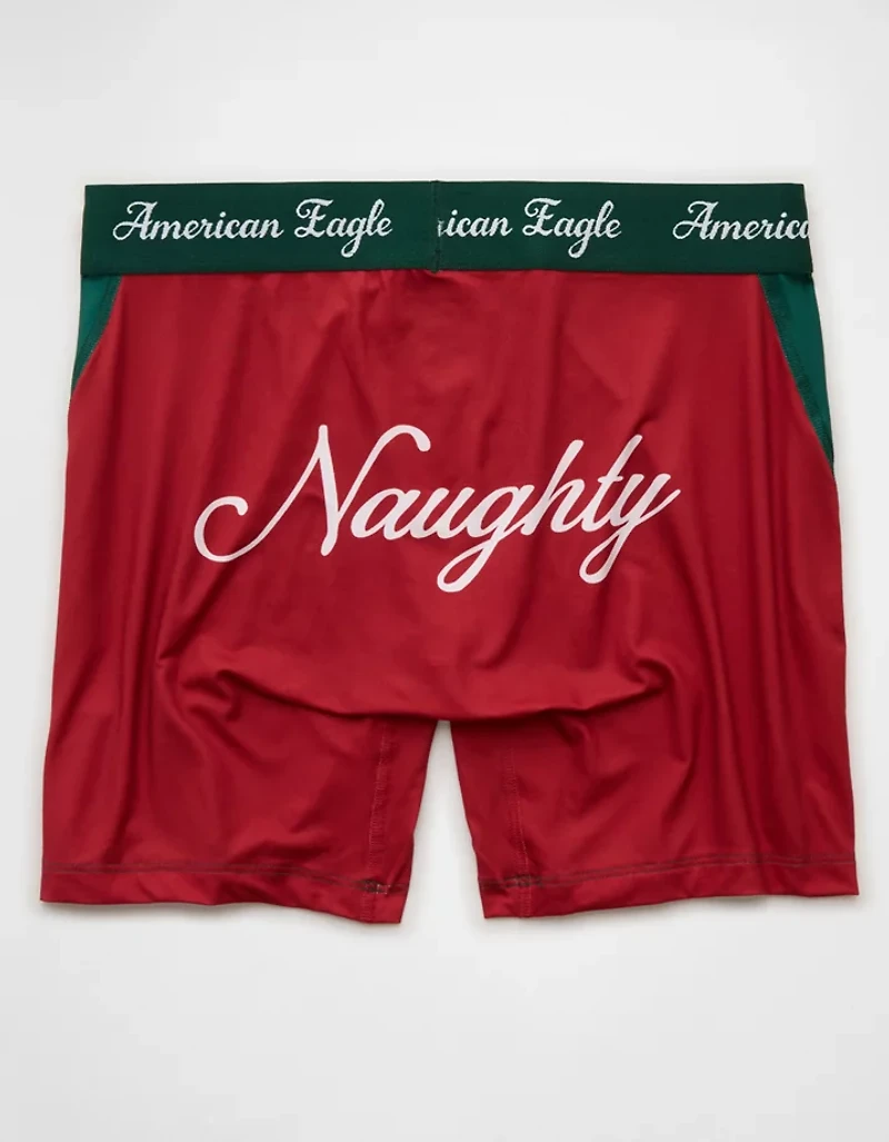 AEO Men's Christmas 6" Flex Boxer Brief