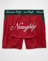 AEO Men's Christmas 6" Flex Boxer Brief