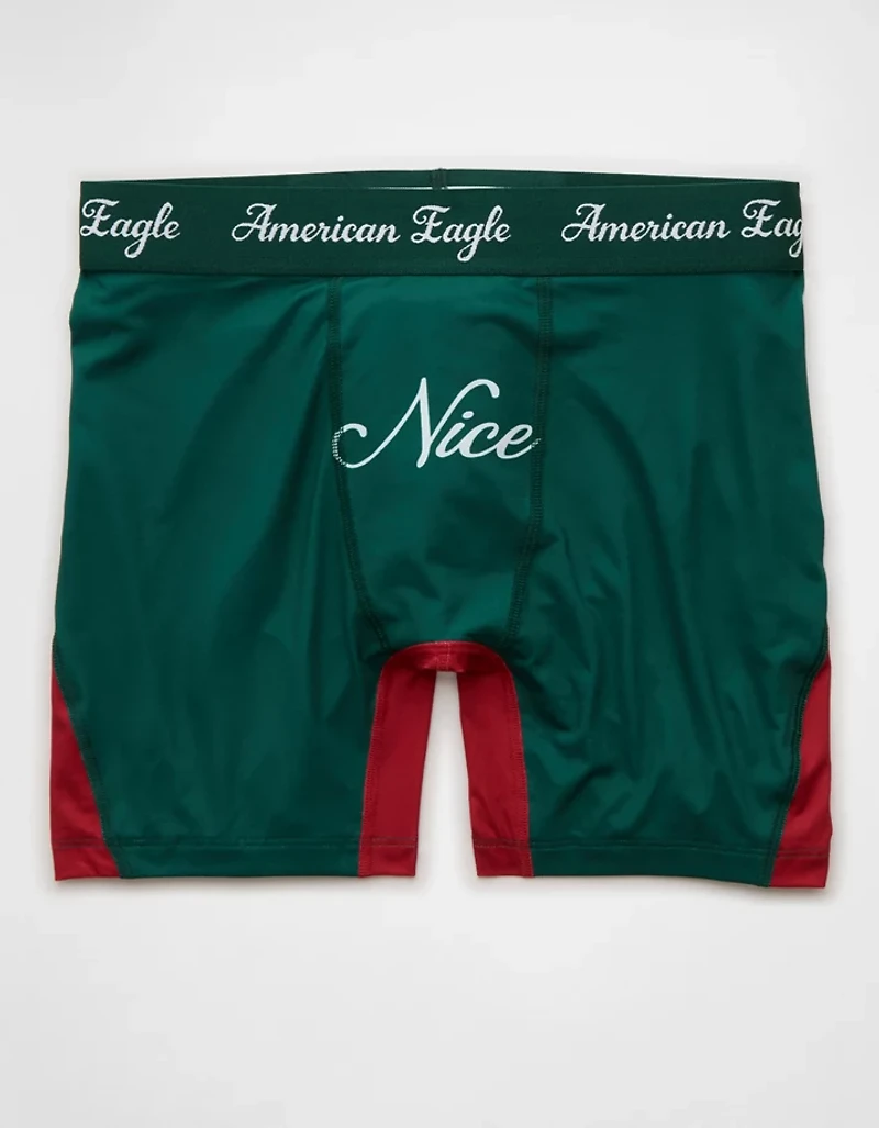 AEO Men's Christmas 6" Flex Boxer Brief