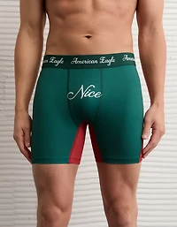 AEO Men's Christmas 6" Flex Boxer Brief