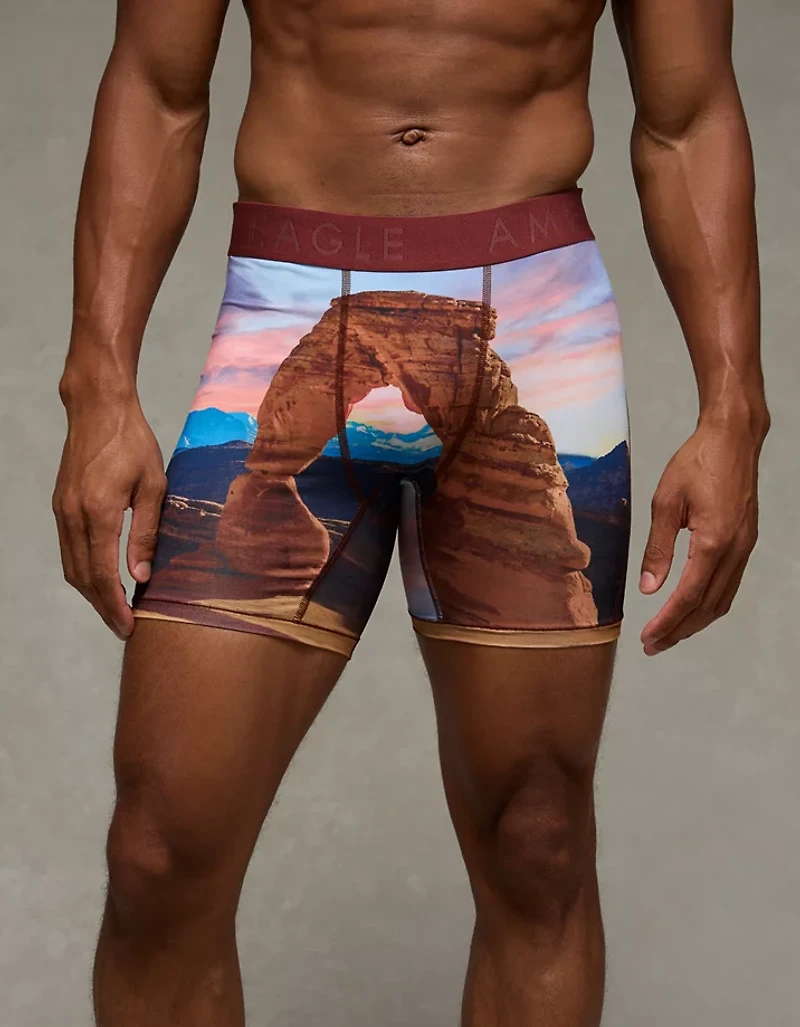 AEO Men's National Park 6" Flex Boxer Brief