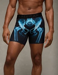 Caleçon boxeur ajusté Flex de 6 po rayons X et squelette pour hommes AEO