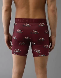 AEO Men's Snoopy Motorcycle 6" Flex Boxer Brief