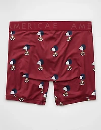 AEO Men's Snoopy Football 6" Flex Boxer Brief