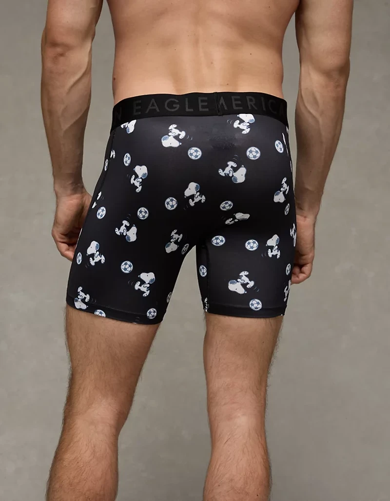 AEO Men's Snoopy 8" Flex Boxer Brief