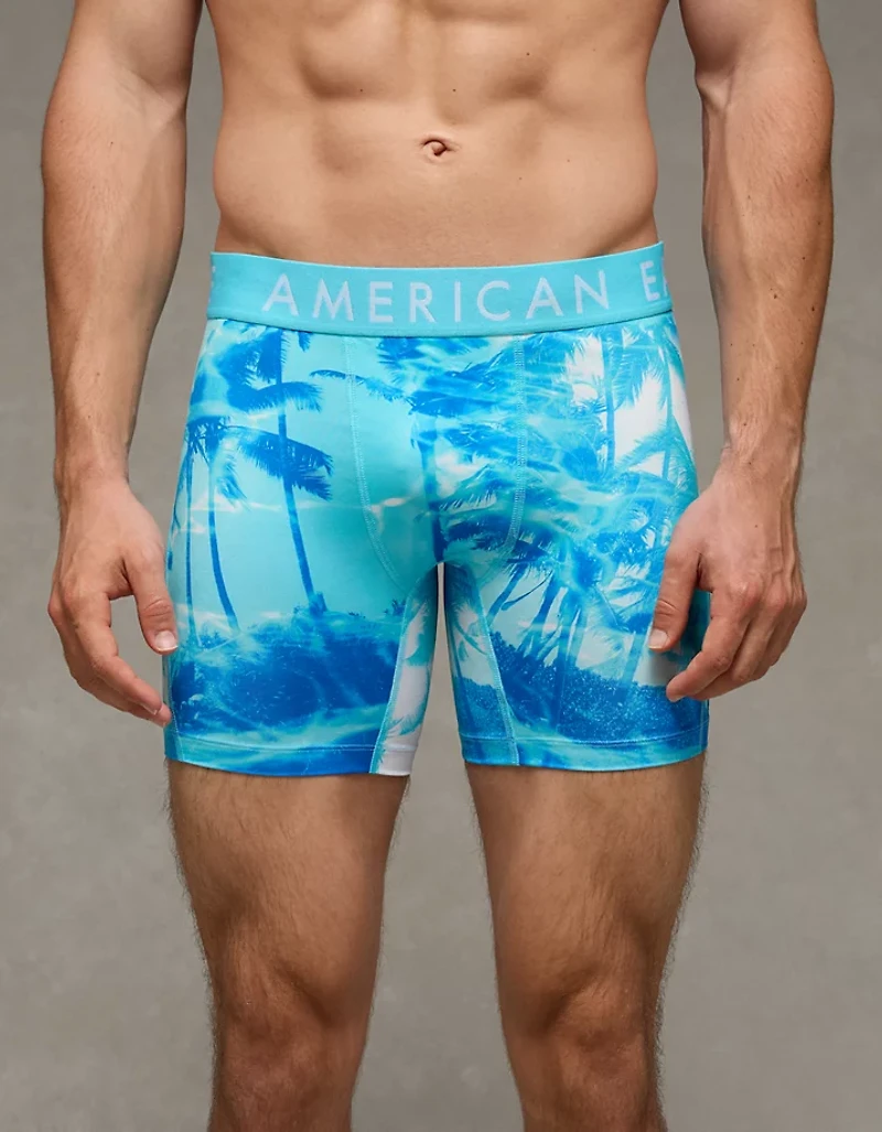 AEO Men's Tropical 6" Flex Boxer Brief