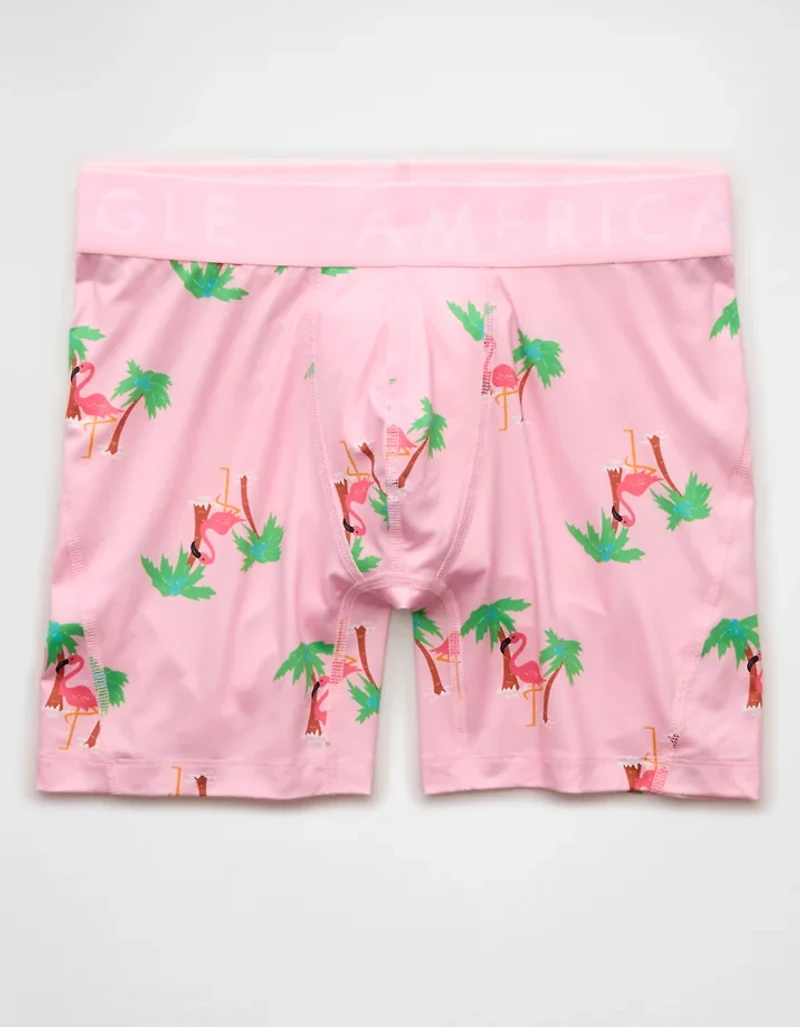 AEO Men's Flamingo 6" Flex Boxer Brief