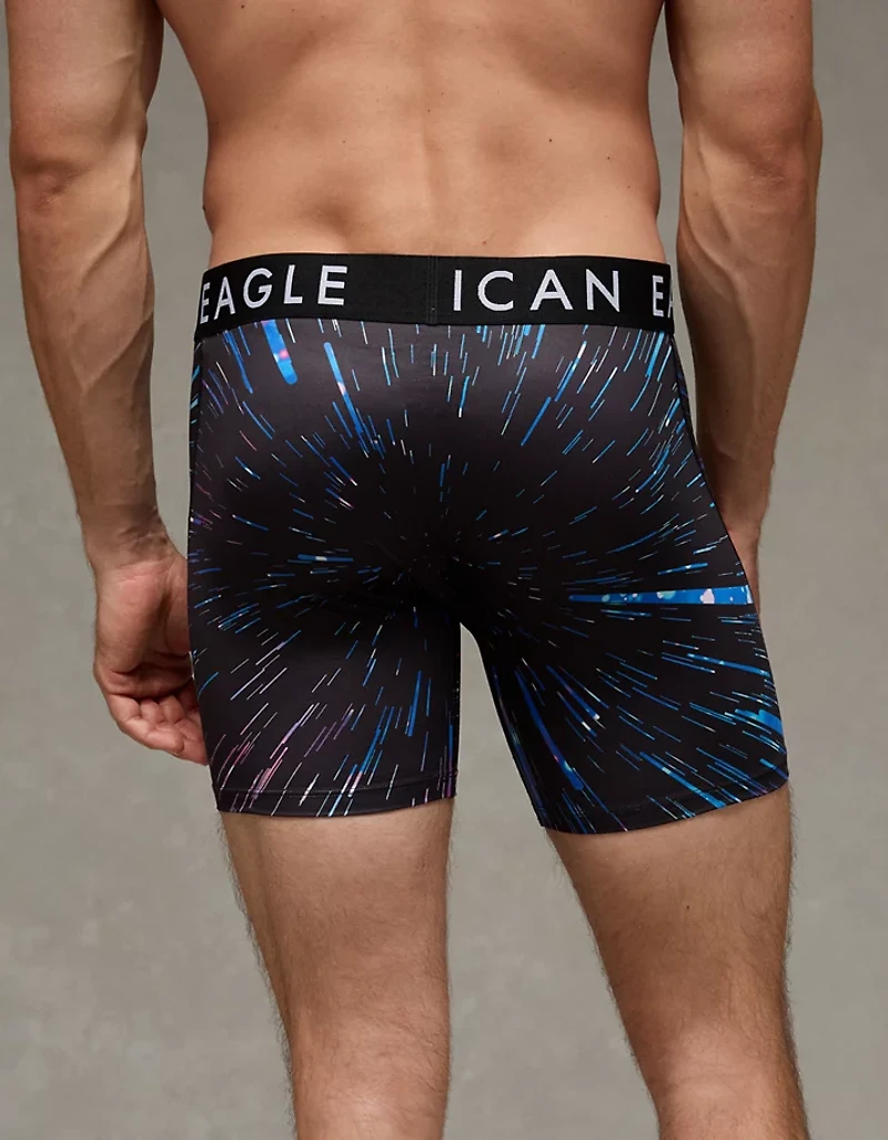 Caleçon boxeur ajusté Flex de 6 po ciel étoilé pour hommes AEO