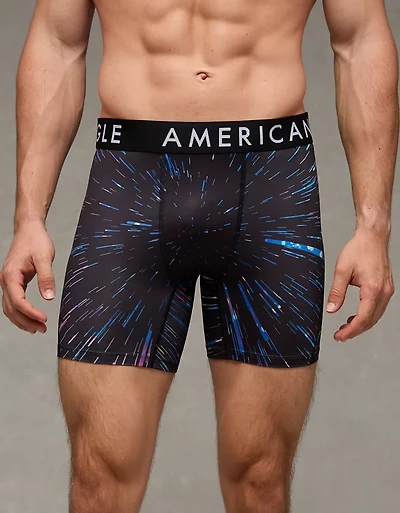Caleçon boxeur ajusté Flex de 6 po ciel étoilé pour hommes AEO