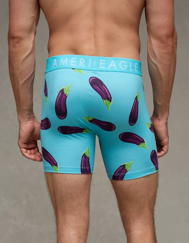 AEO Men's Eggplants 6" Flex Boxer Brief