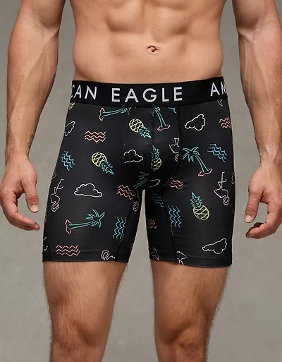 AEO Men's Neon 6" Flex Boxer Brief
