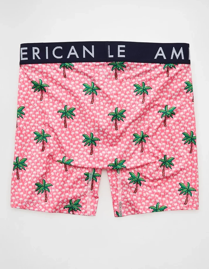 AEO Men's Palm Trees 6" Flex Boxer Brief