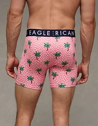 AEO Men's Palm Trees 6" Flex Boxer Brief