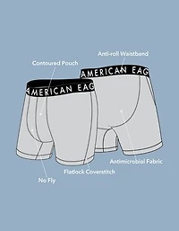 AEO Men's Cationic 6" Flex Boxer Brief
