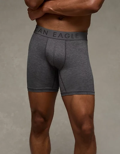 AEO Men's Space Dye 6" Flex Boxer Brief