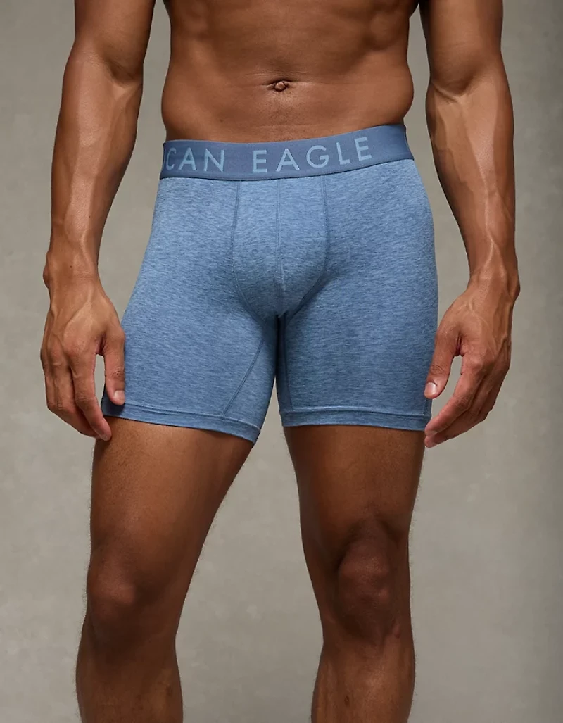 AEO Men's Space Dye 6" Flex Boxer Brief