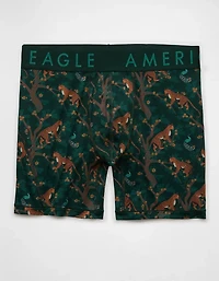 AEO Men's Tropical Leopards 6" Flex Boxer Brief