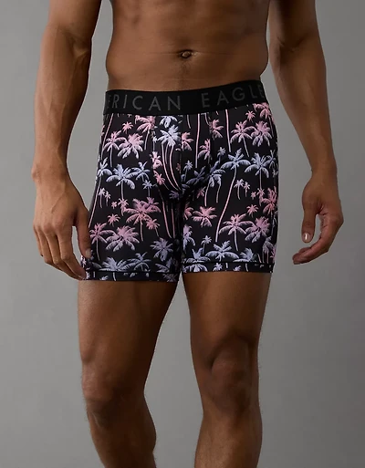 AEO Men's Palm Trees 6" Flex Boxer Brief