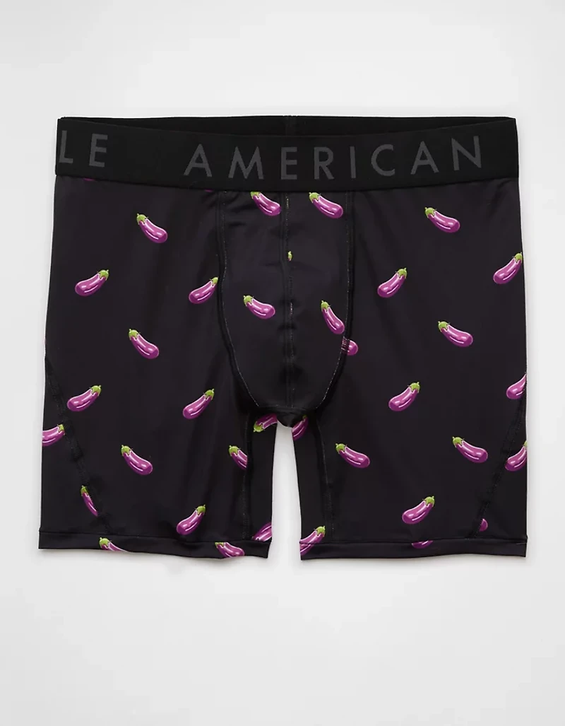 AEO Men's Eggplants 6" Flex Boxer Brief