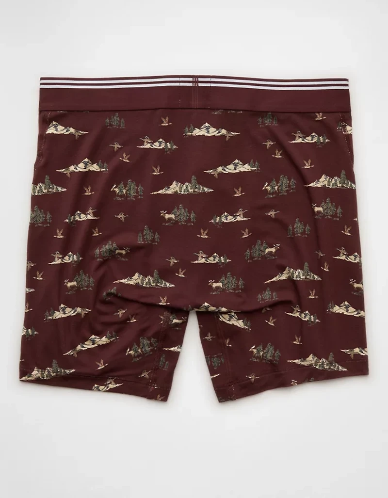 Caleçon boxeur ajusté ultradoux de 6 po forêt pour hommes AEO