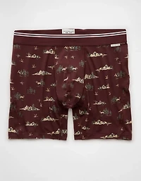 Caleçon boxeur ajusté ultradoux de 6 po forêt pour hommes AEO