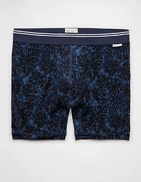 Caleçon boxeur ajusté ultradoux de 6 po camouflage palmiers pour hommes AEO