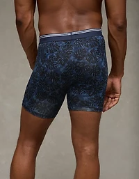 Caleçon boxeur ajusté ultradoux de 6 po camouflage palmiers pour hommes AEO