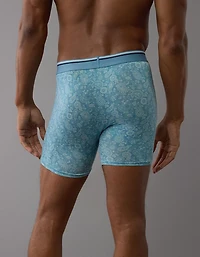 Caleçon boxeur ajusté ultradoux de 6 po motif cachemire pour hommes AEO