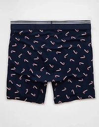 AEO Men's Candy Cane 6" Ultra Soft Boxer Brief