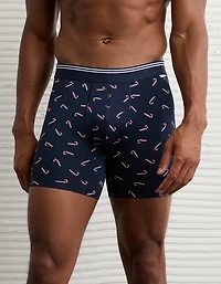 Caleçon boxeur ajusté ultradoux de 6 po canne en bonbon pour hommes AEO