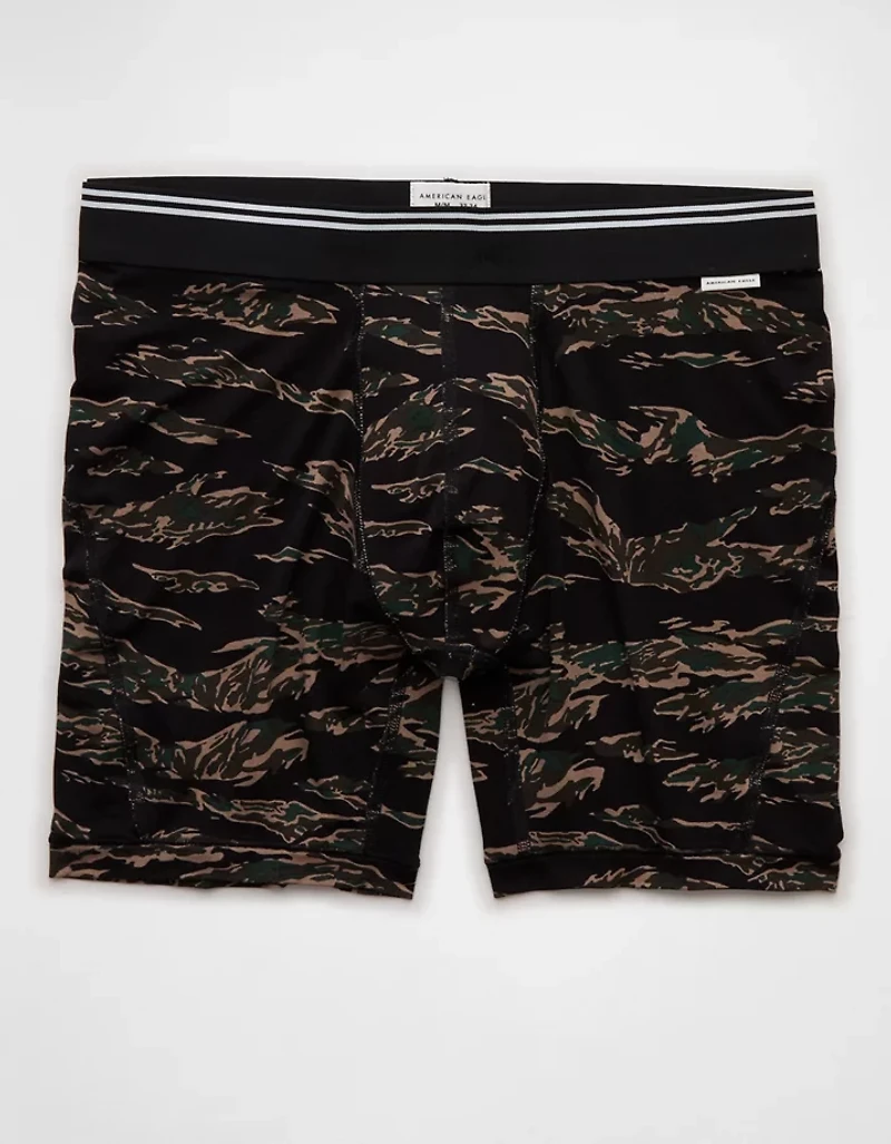 AEO Men's Tiger Camo 6" Ultra Soft Boxer Brief